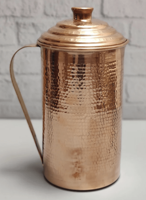 HANDCRAFTED COPPER WATER JUG